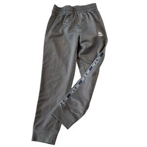 Nike Kids Medium Joggers Gray 5-6 Stretch Waist Athletic Fit
